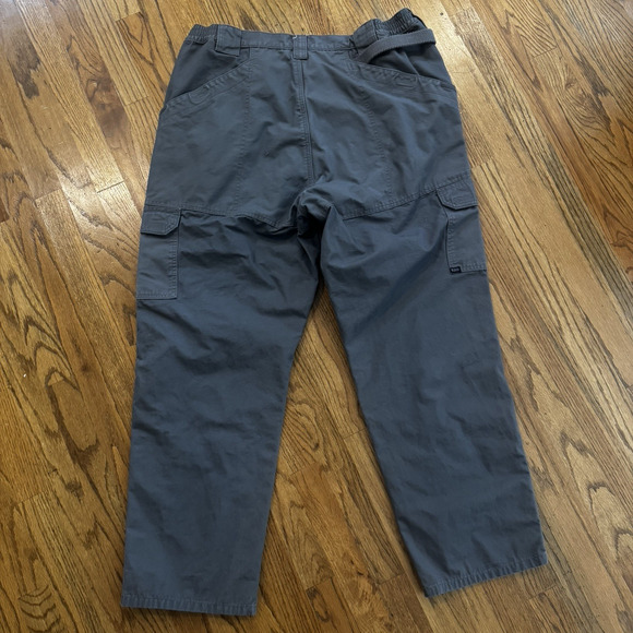 5.11 Tactical Canvas Cotton Pants Men’s 42x30 Gray Cargo Utility Work Outdoor - Picture 3 of 15